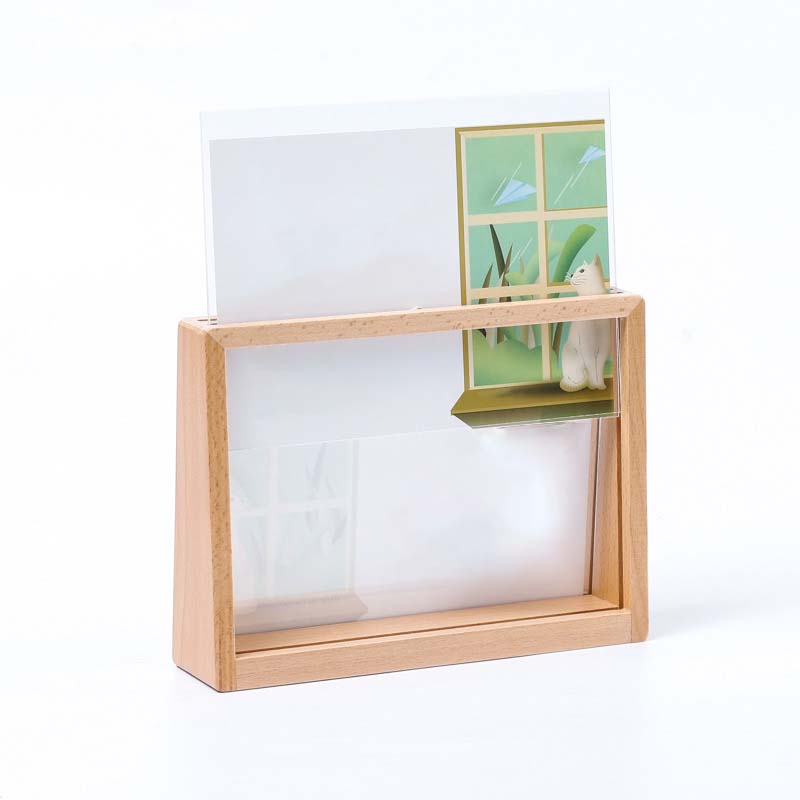 Transparent Wood Photo Frame